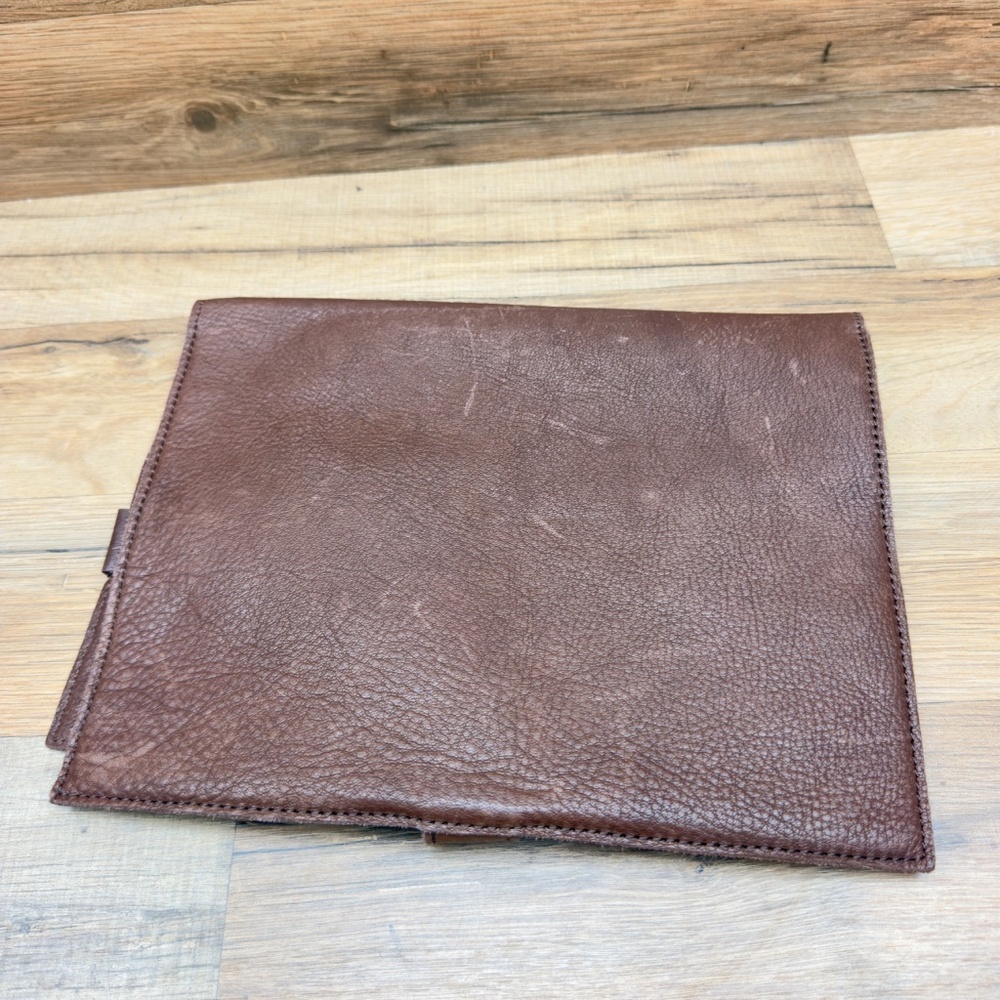 Wilson leather Brown Leather Clutch - Picture 2 of 7